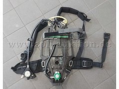 MSA AirGo Atemschutzgerät-Grundplatte Singleline Rückseite