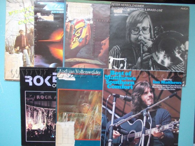7 von 20 Schallplatten