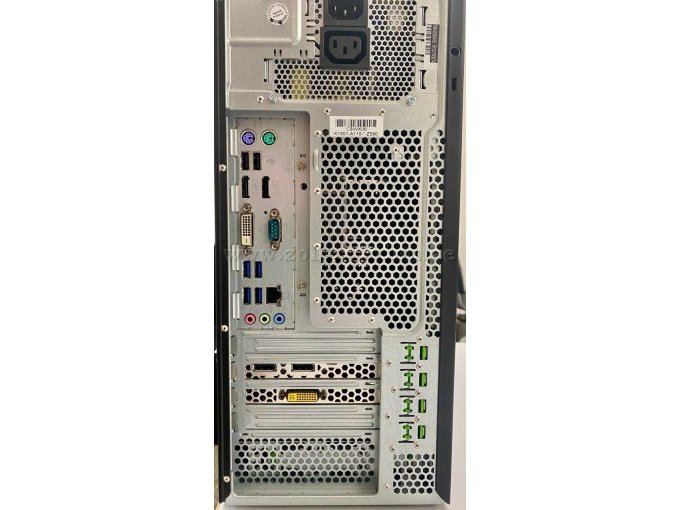 Fujitsu Esprimo P756 - Rückansicht