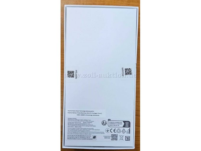 Rückseite Originalverpackung