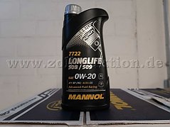 Frontansicht
Mannol LL, 0 W-20
1 Liter












Frontansicht
Mannol LL, 0 W-20
1 Liter
1 Liter