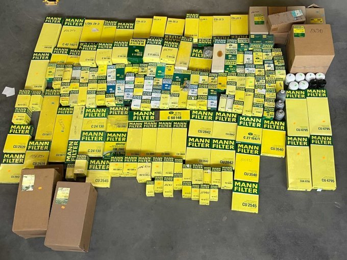 Verschiedene Filter vom Hersteller MANN
