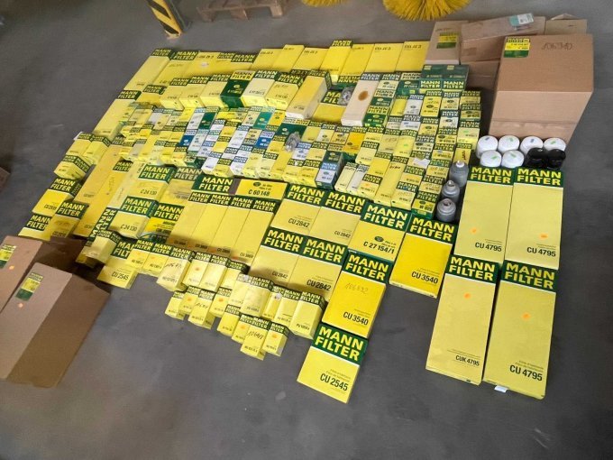 Verschiedene Filter vom Hersteller MANN