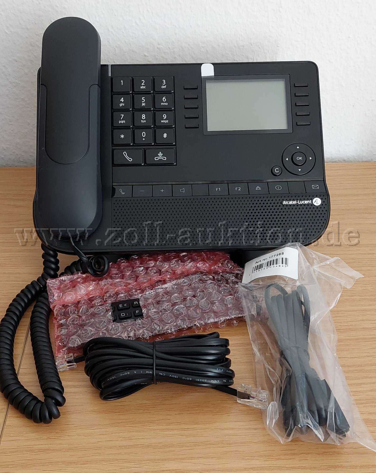 Zoll Auktion 21 Alcatel Lucent 8029 Premium DeskPhone DE   Alcatel