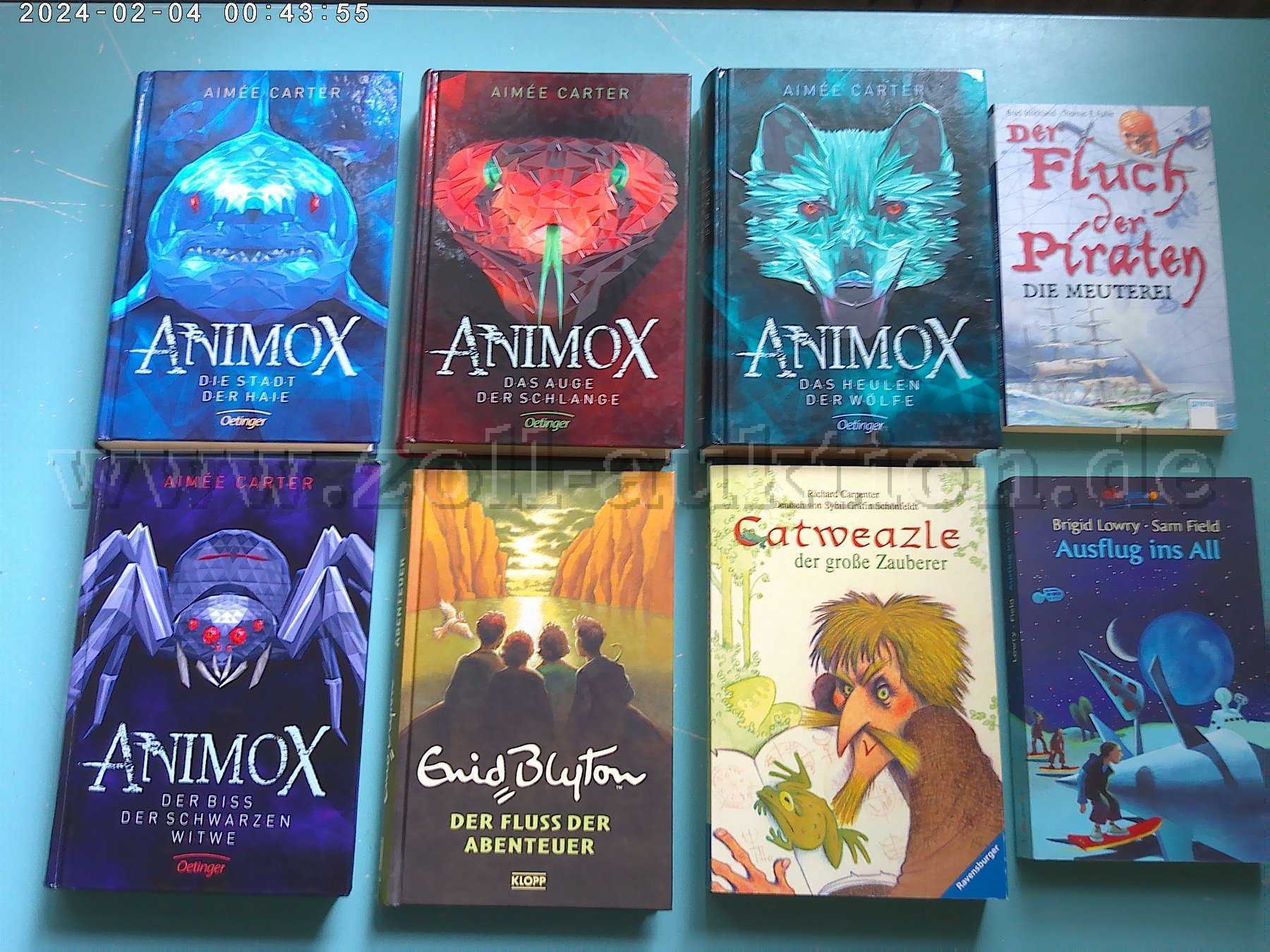 8 von 21 Büchern