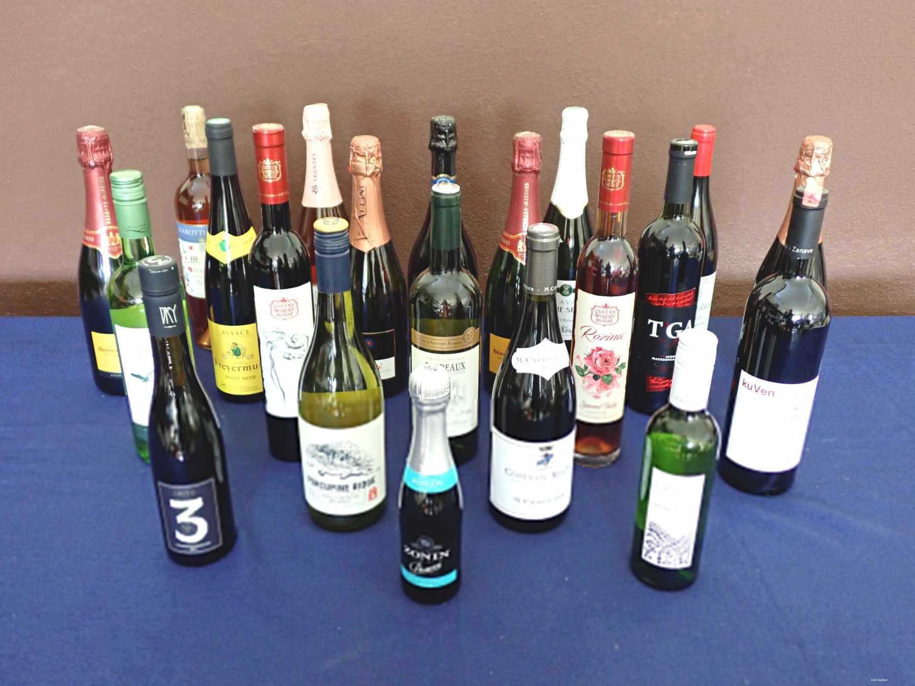verschiedener Wein & Sekt