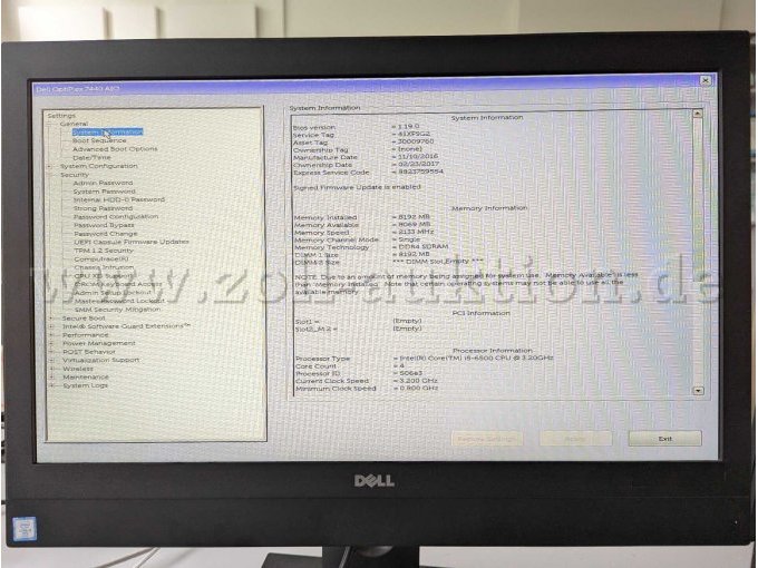 Front/BIOS