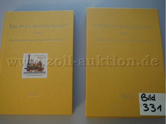 Die Postwertzeichen der Bundesrepublik Deutschland 2013
