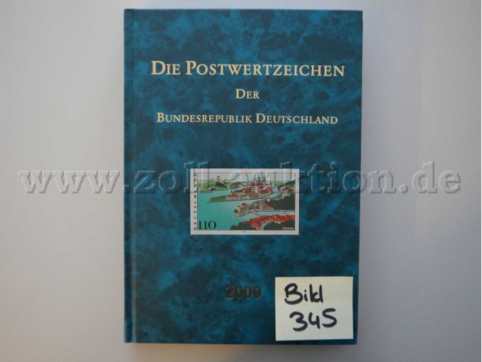 Die Postwertzeichen der Bundesrepublik Deutschland 2000