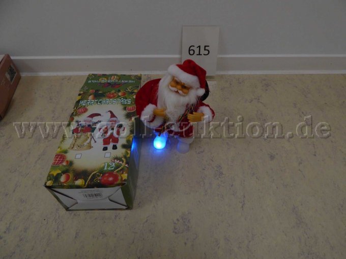 Weihnachtsmann tanzend