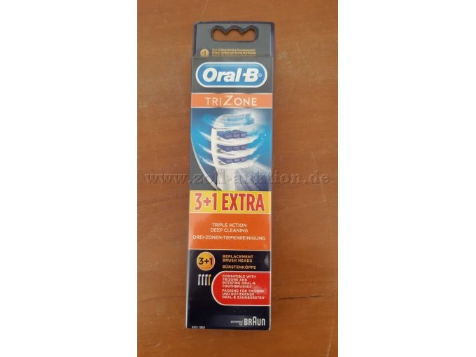 10 Packungen Oral B TRI ZONE
Je 4 Zahnbürsten