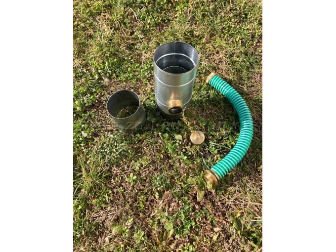 Wassersammler zerlegt