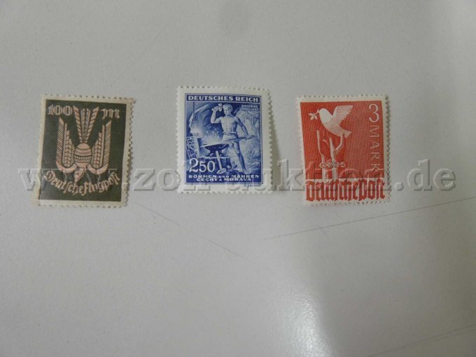 3 Marken Deutsches Reich
