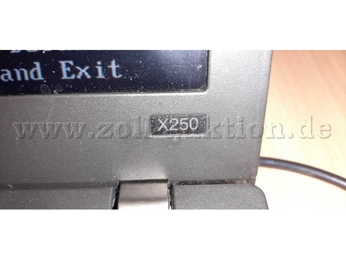 Beispieldarstellung:
Typ X250