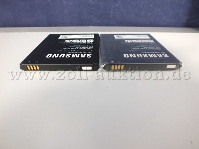 Ansicht der Akkus von oben