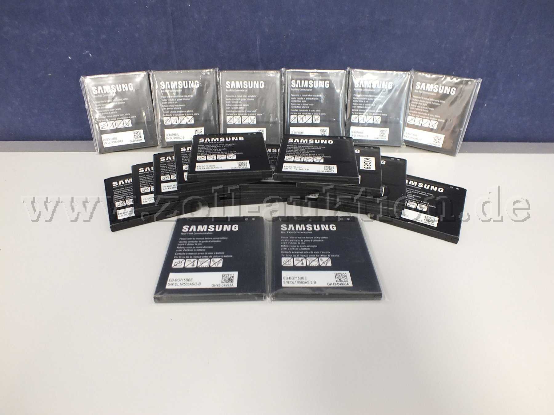Gesamtansicht der Auktion (22 Original Samsung Akkus)