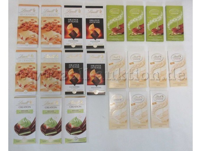 Lindt Schokolade gesamt