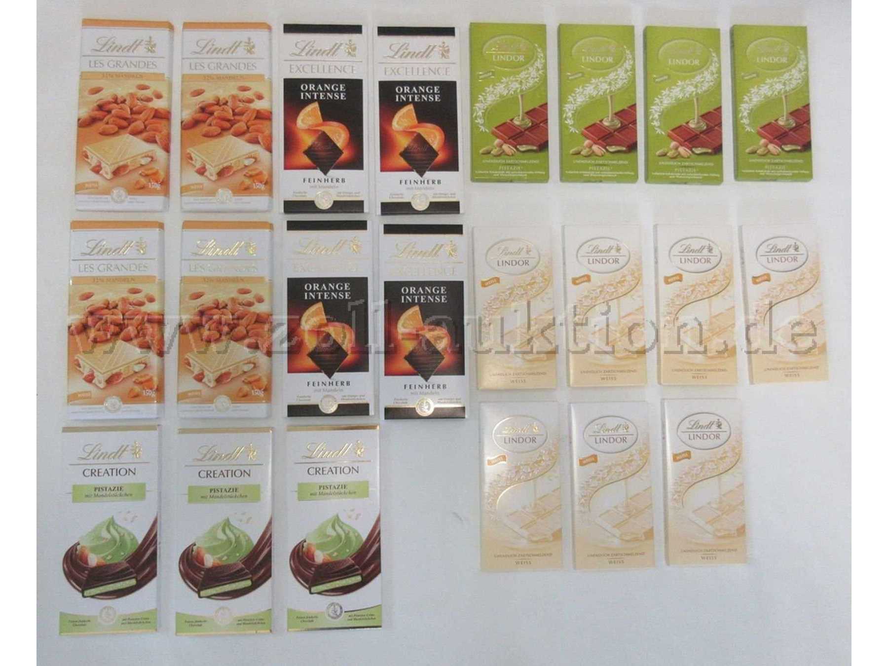 Lindt Schokolade gesamt