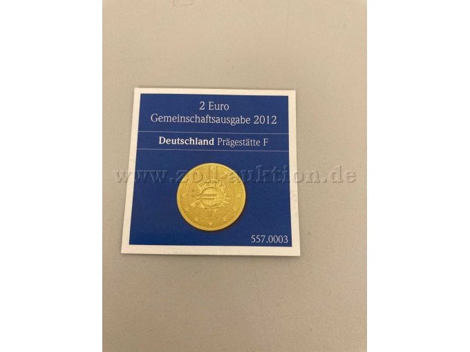22 vergulde munten van 2 euro: 10 jaar invoering van de euro in Europa – foto 4 – kavel bij Zoll-Auktion, Dresden