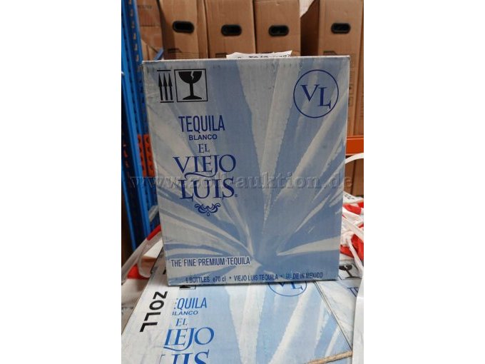 Tequila Silver "El Viejo Luis" 0,7 Liter 38% Vol.
Karton á 6 Flaschen