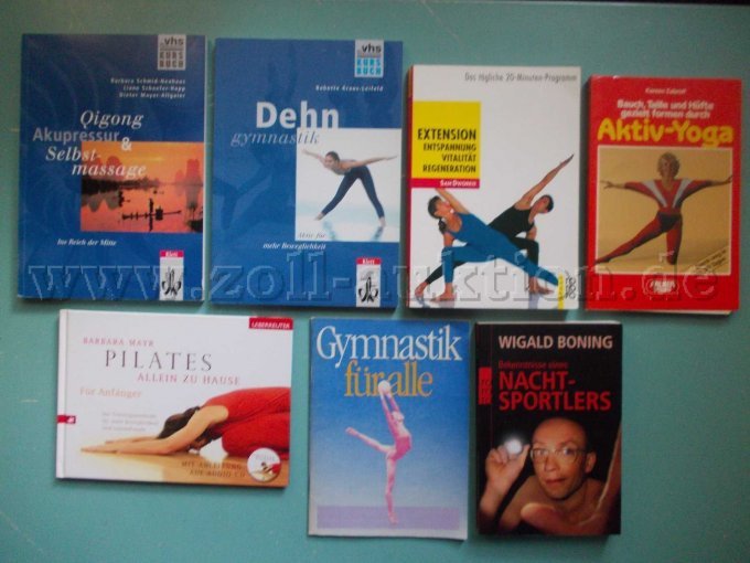 6 Bücher + 1 Heft