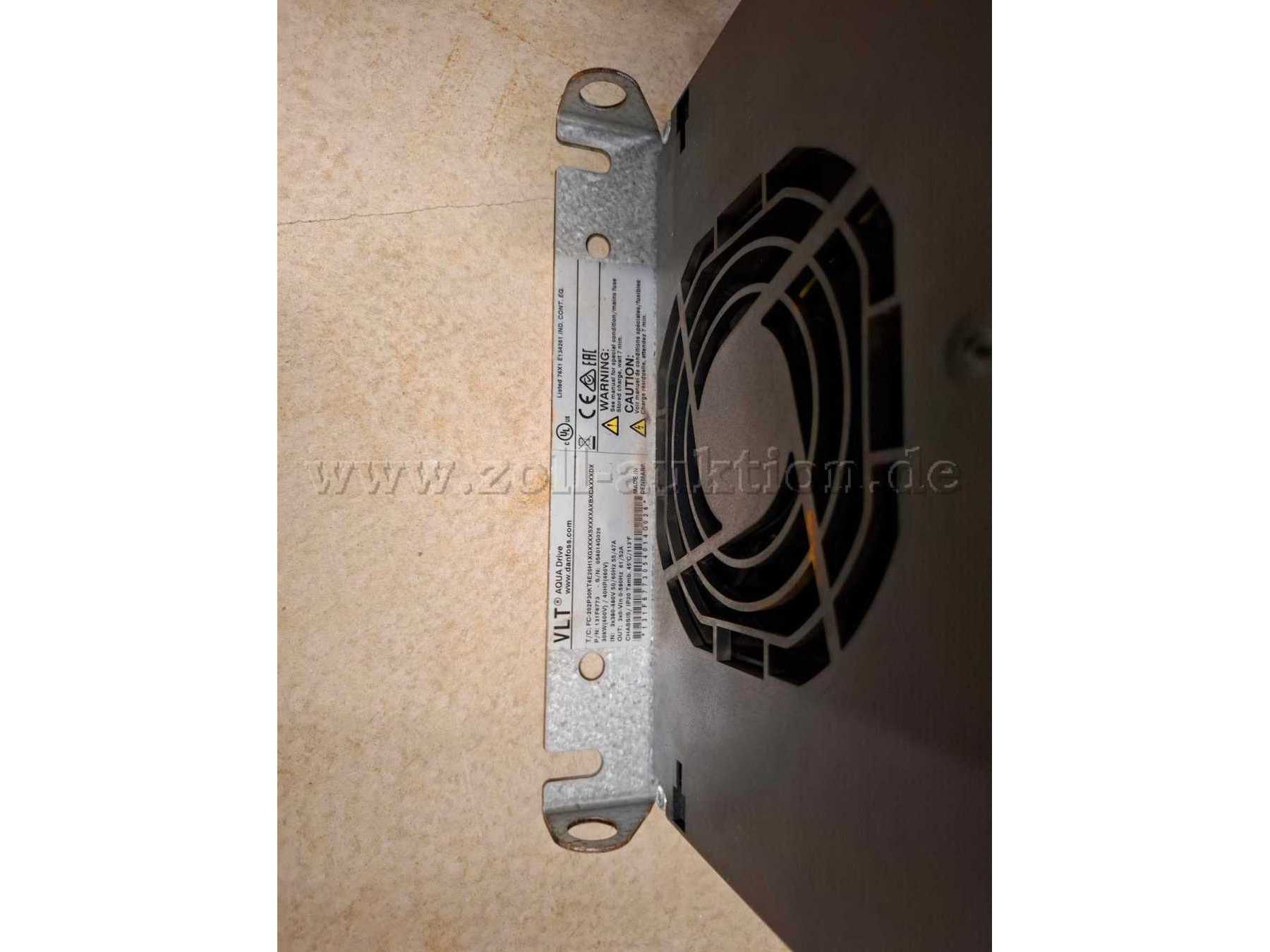 Frequenzumrichter - Typenschild