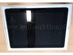 Tablet im offenen Karton