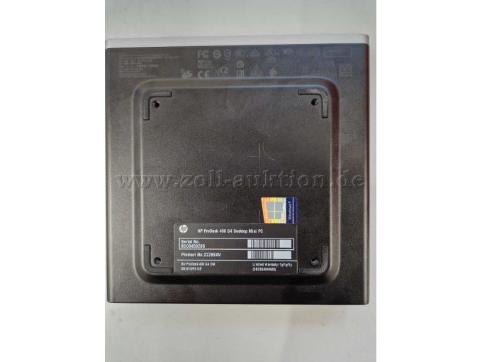 23 pc's HP ProDesk 400 G4 DM – foto 4 – kavel bij Zoll-Auktion, Meerbusch