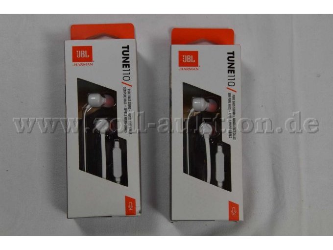 2 Paar Kopfhörer „JBL“ Tune110