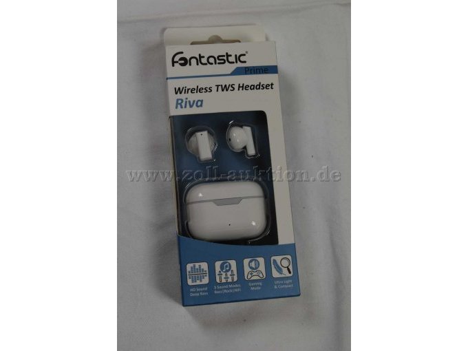1 Paar der 17  Bluetooth Kopfhörer Kopfhörer „fontastic“ Riva Wireless TWS Headset
