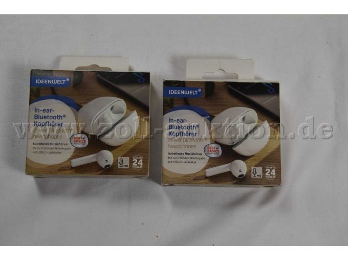 2 Paar Bluetooth Kopfhörer „Ideenwelt“