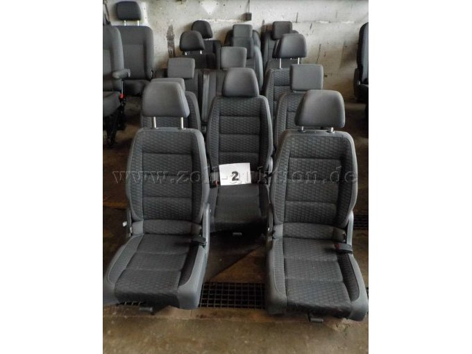 Frontansicht Detailbild Sitze für VW Touran