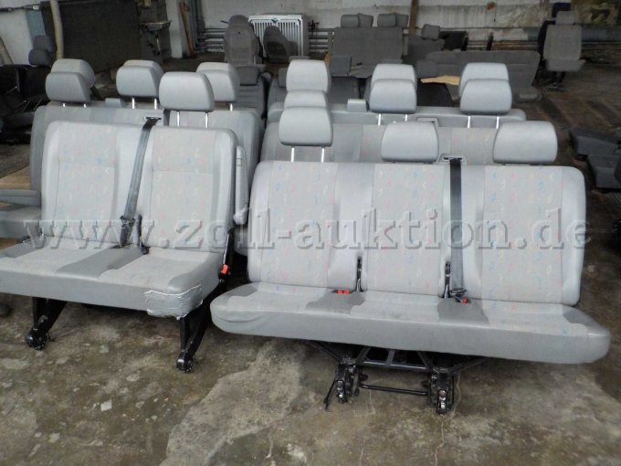 Detailbild Frontansicht für Sitzbänke für VW T5