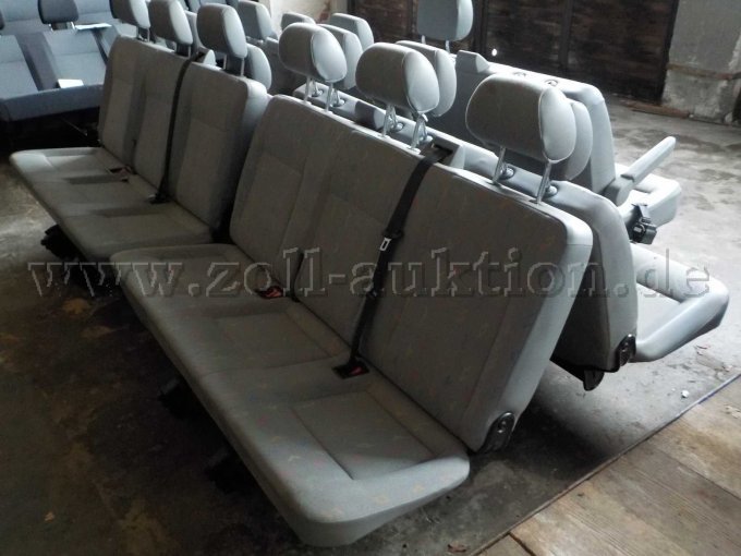 Detailbild Seitenansicht Sitzbänke für VW T5