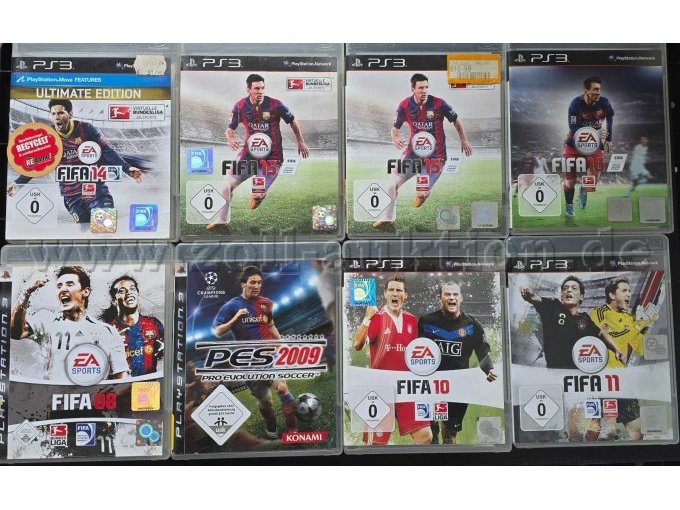 8 Spiele PS 3