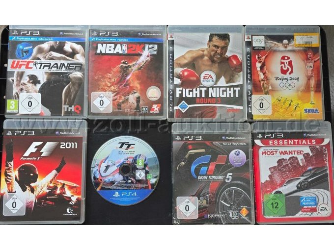 8 Spiele PS 3