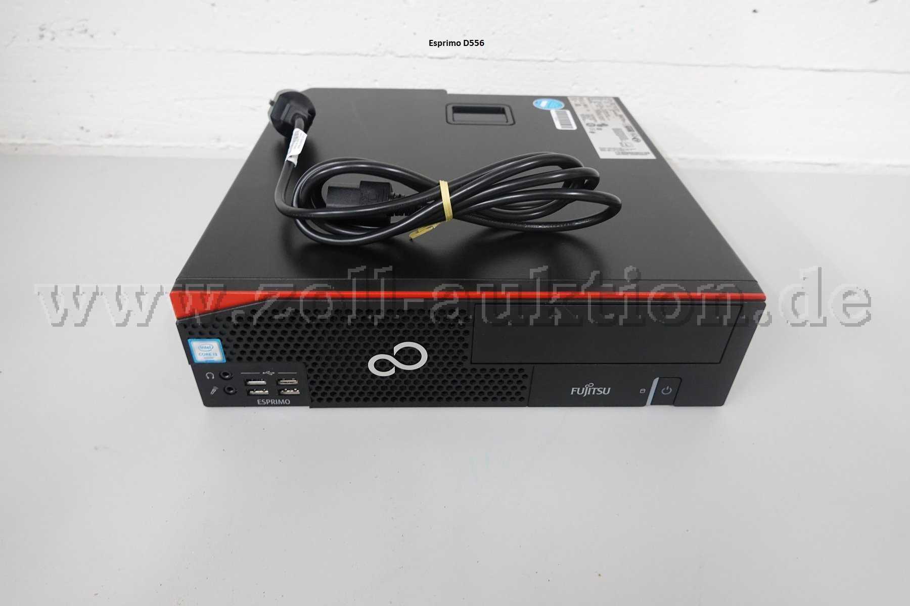 24台Fujitsu Esprimo D 556/2和Fujitsu Esprimo D556，均含电源线