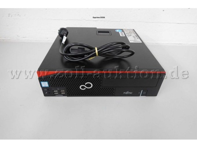 24 Fujitsu Esprimo D 556/2 und Fujitsu Esprimo D556, alle mit Netzkabel – kavel bij Zoll-Auktion, Hamburg