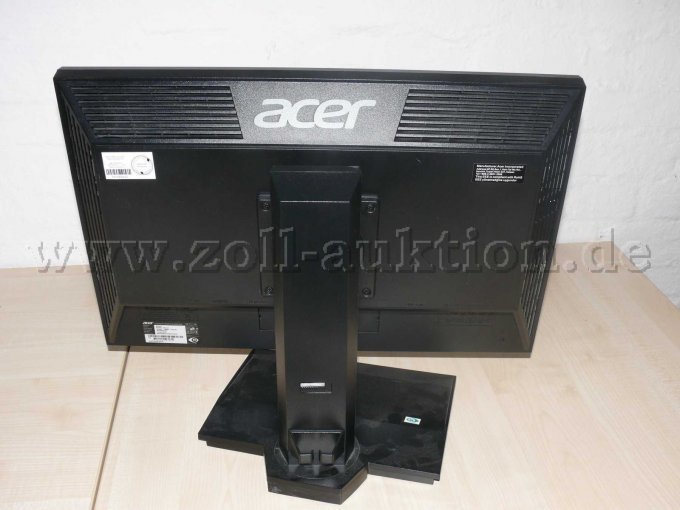 Ansicht des Acer B223WL von hinten