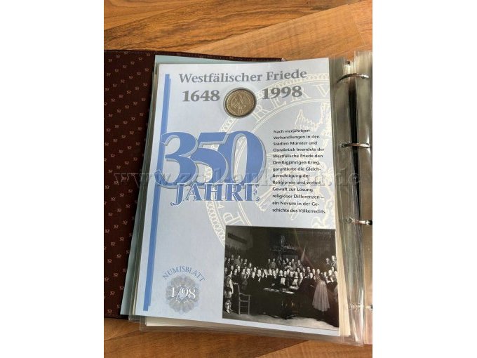 24 numismatische bladen 1/98, 2/98, 3/98 en 4/98 – foto 3 – kavel bij Zoll-Auktion, Bad Kreuznach