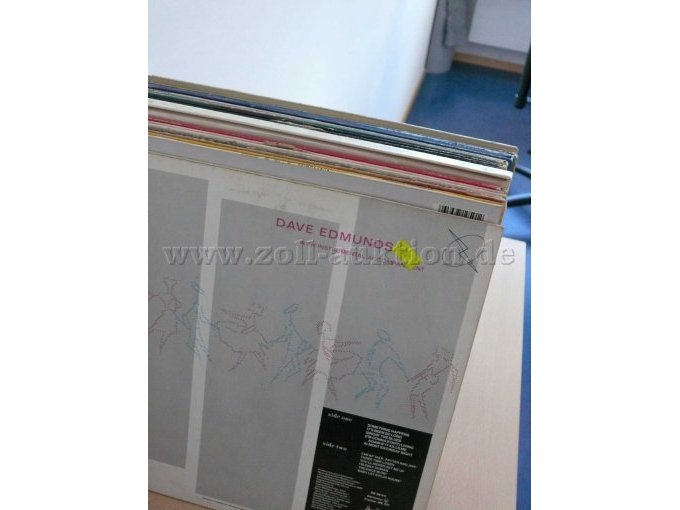 Rückseite der LP von Dave Edmunds mit Preisschild