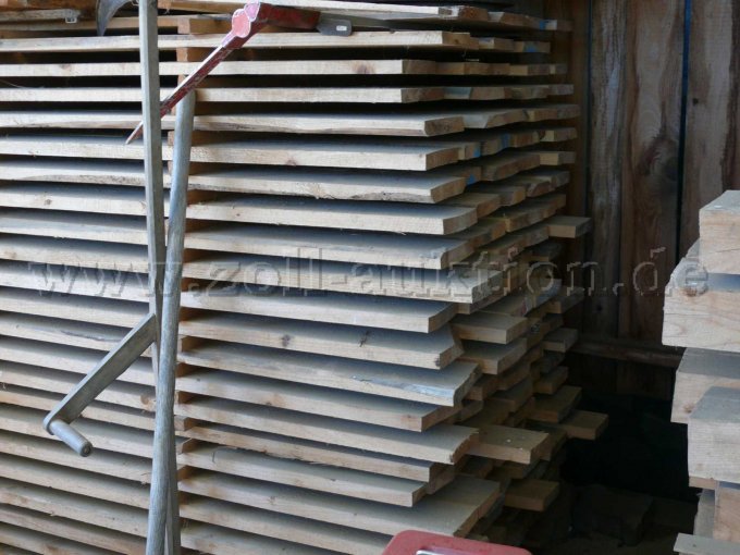 Holzbretter verschieden Größen ca. 16-18cm x 20-30mm x 4,5m