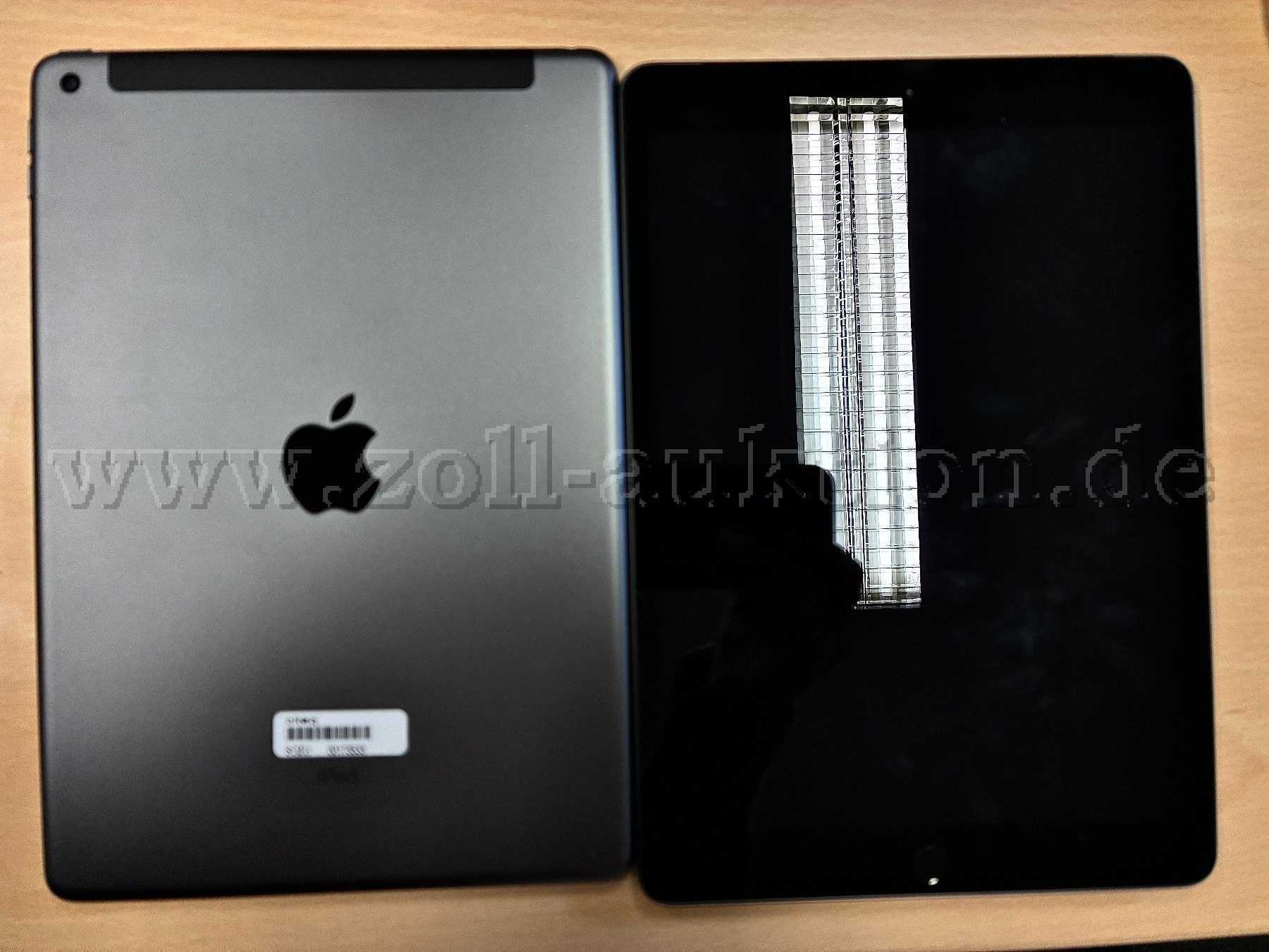 iPad von vorne und hinten