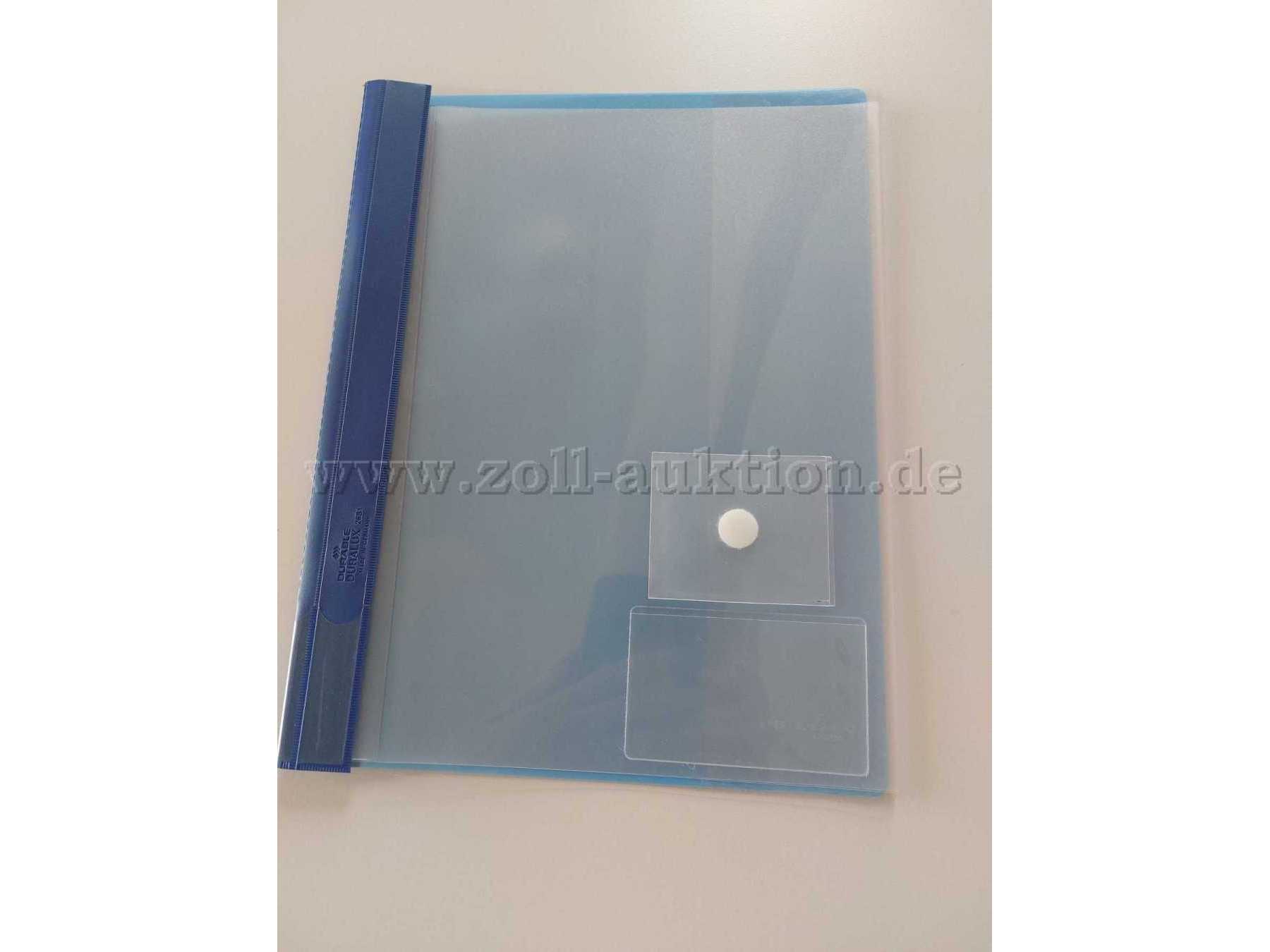 Durable Schnellhefter mit festem Sichtfenster und entfernbarem Sichtfenster