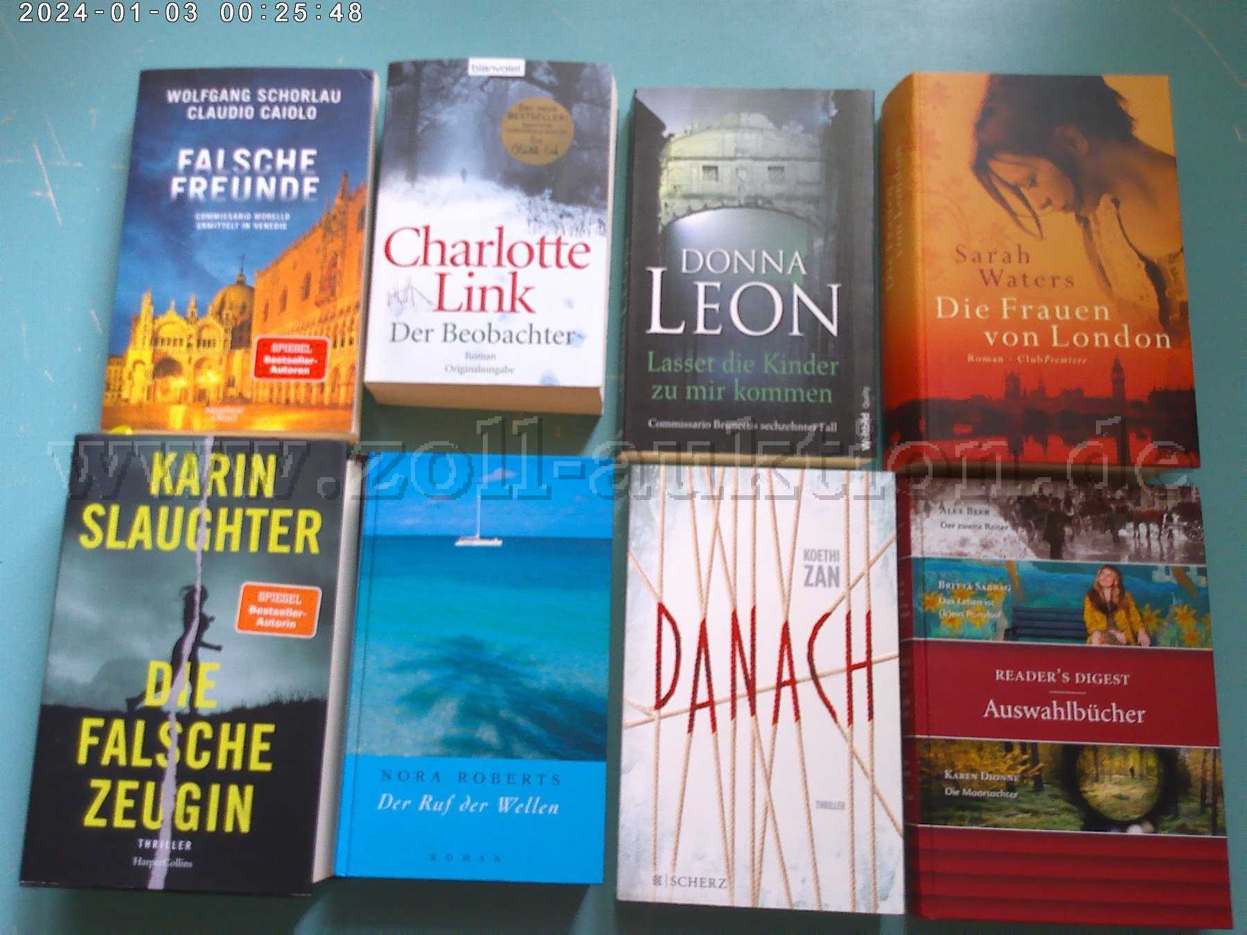 8 von 25 Büchern