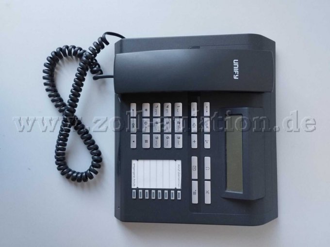 Openstage 30T - Oberseite mit aufgelegten Hörer