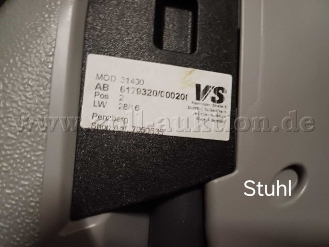 Modell-Angabe für Stuhl