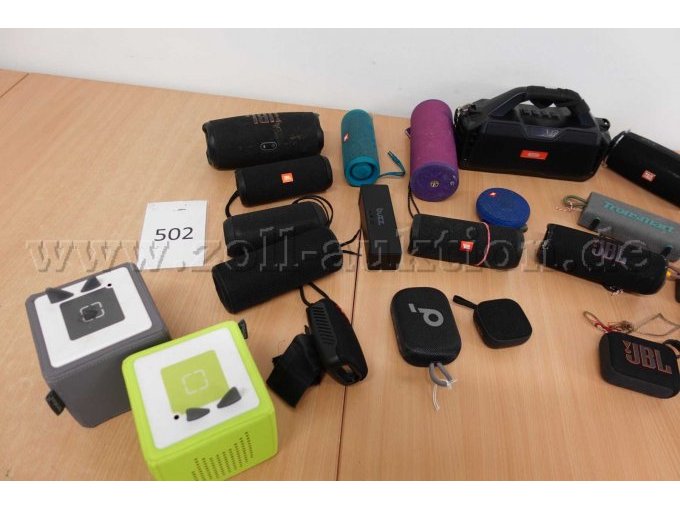 25 teilig, Bluetoothboxen versch. Hersteller und Größen – foto 2 – kavel bij Zoll-Auktion, Hamburg