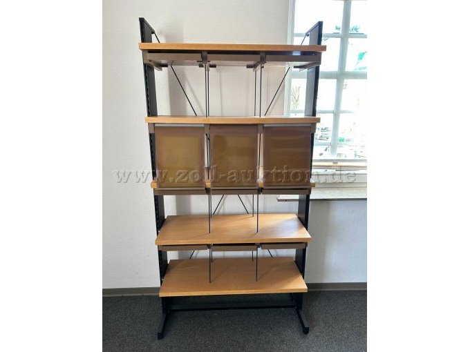 Bücherregal Frontansicht (einzeln)