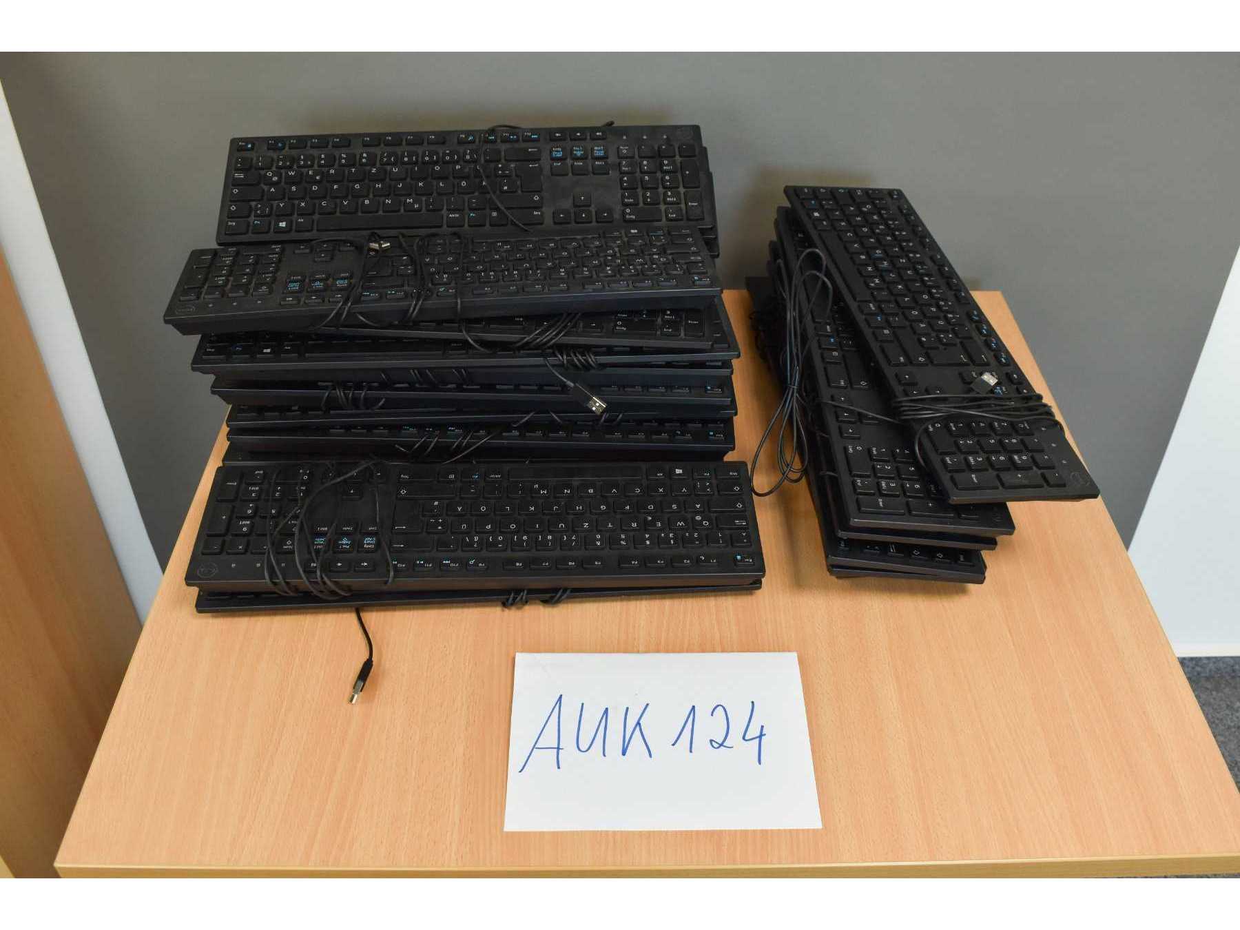 27x Dell kabelgebundene Tastatur – KB216 – deutsch (QWERTZ) – schwarz 
Gesamtansicht